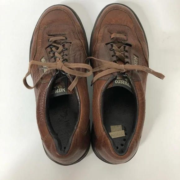 Memphisto Match Oxford Leather Walking Shoes - Picture 5 of 9